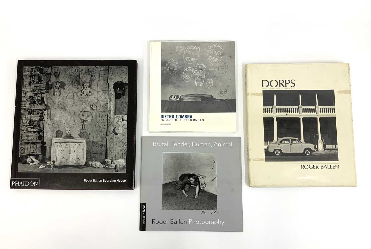 Lot 9 - Roger Ballen (signed first edition), and three others