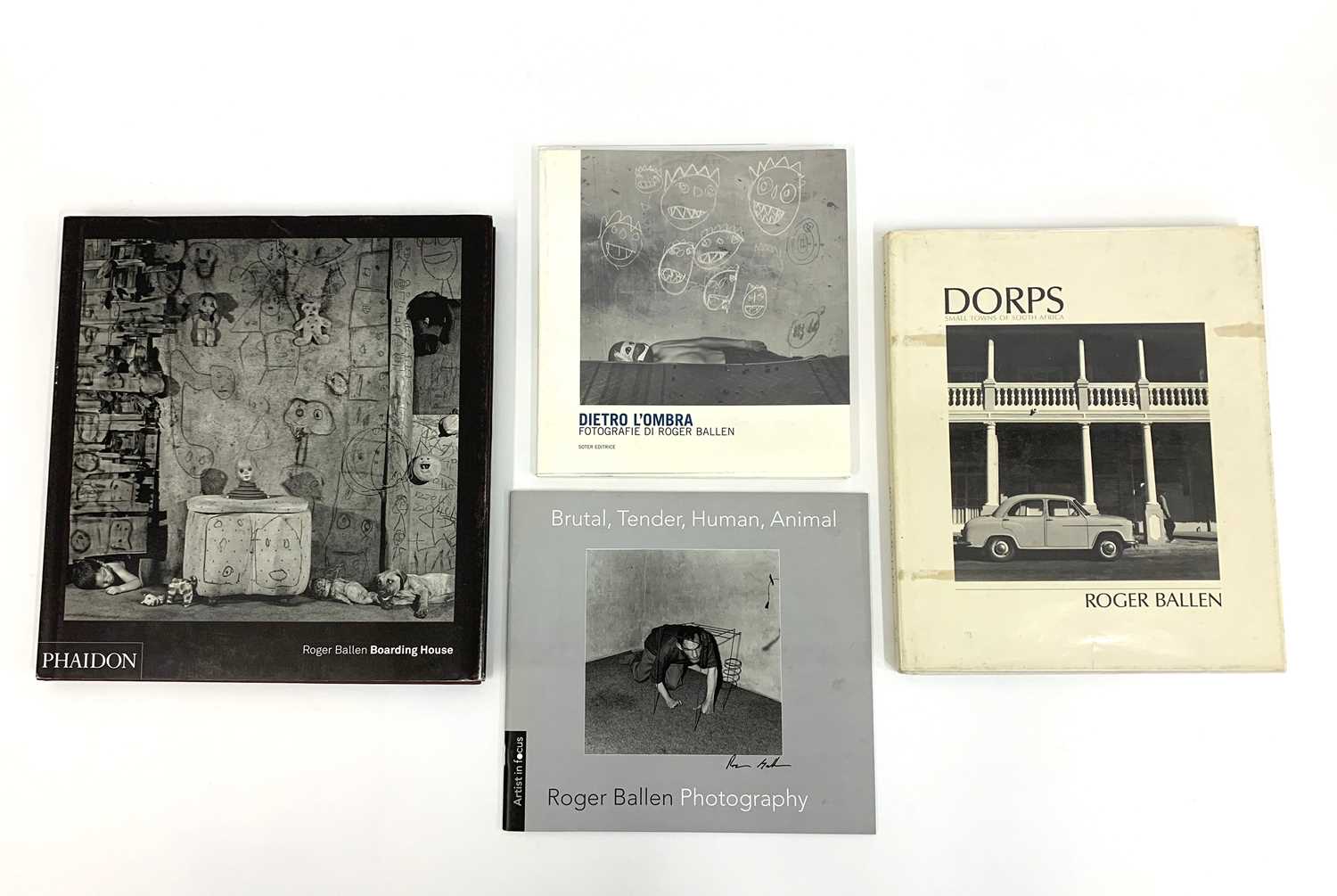 Click for high resolution Lot 9 - Roger Ballen (signed first edition), and three others