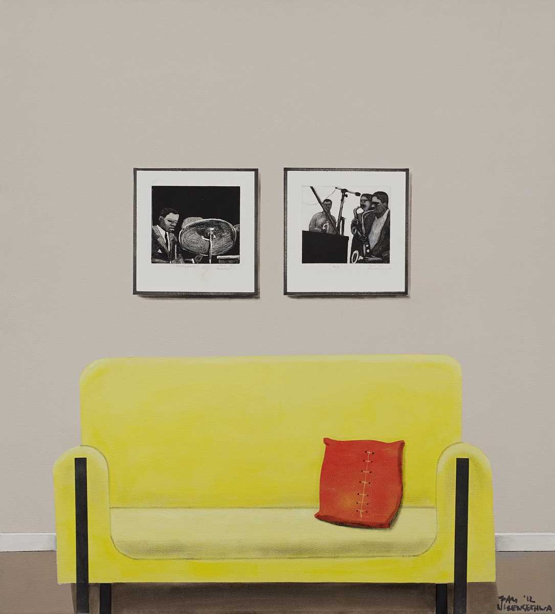 Click for high resolution Lot 3 - Sam Nhlengethwa (South Africa 1955-)