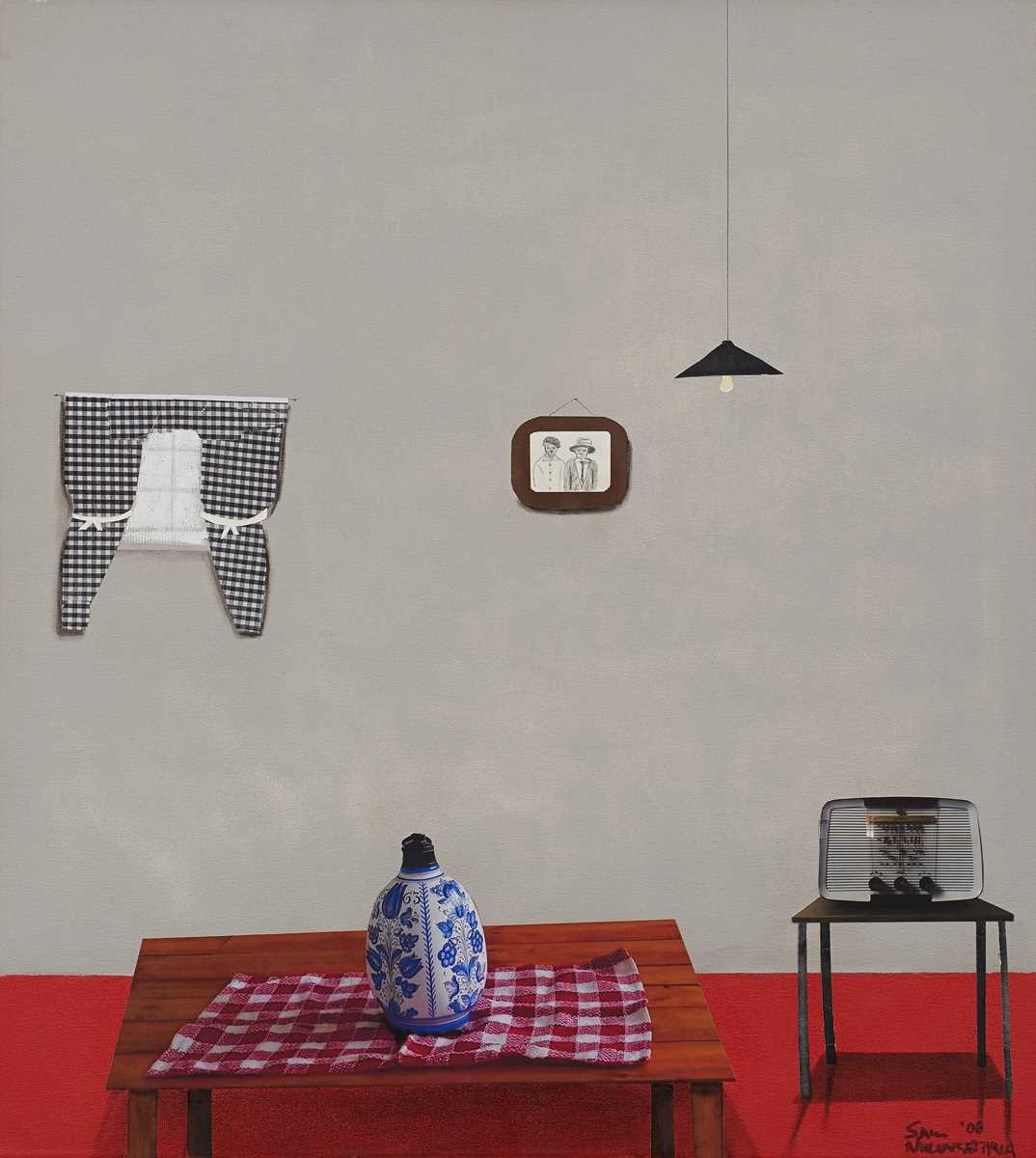 Click for high resolution Lot 4 - Sam Nhlengethwa (South Africa 1955-)