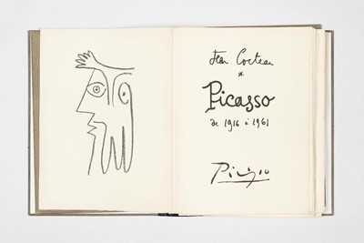 Lot 60 - Pablo Picasso and Jean Cocteau, Jean Cocteau, Picasso de 1916 à 1961, Édition du Rocher, Monaco, 1962 (B. 1037-60; M. 358-81; C. books 117)