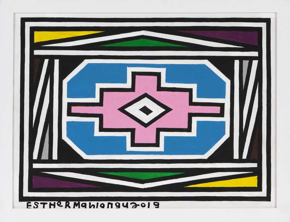 Lot 98 - Esther Mahlangu (South Africa 1935-)