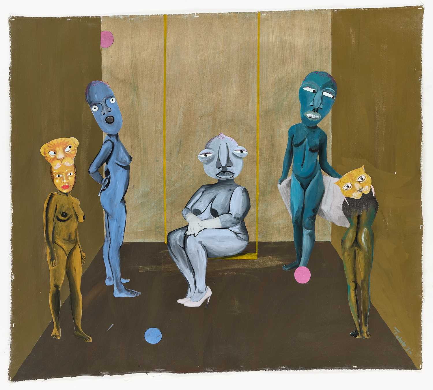 Click for high resolution Lot 11 - Teresa Kutala Firmino (South Africa 1993-)