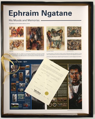 Lot 254 - Ephraim Ngatane (South Africa 1938-1971)