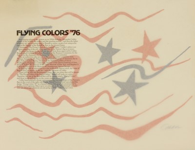 Lot 76 - Alexander Calder (American 1898-1976)