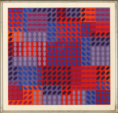 Lot 69 - Victor  Vasarely (Hungarian-French 1907-1997)
