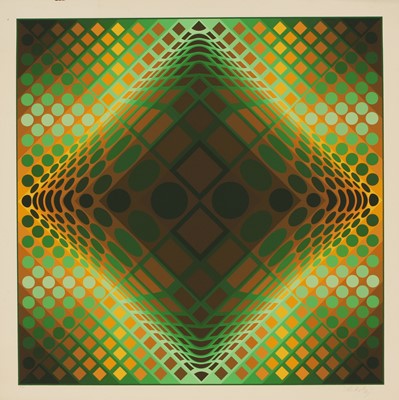 Lot 71 - Victor  Vasarely (Hungarian-French 1907-1997)