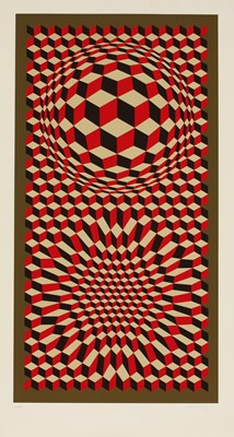 Lot 67 - Victor  Vasarely (Hungarian-French 1907-1997)