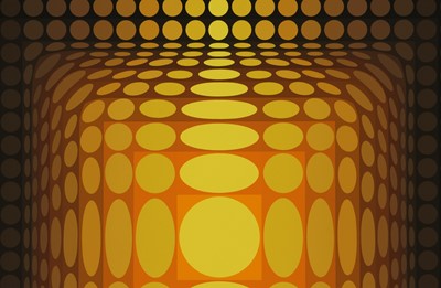 Lot 73 - Victor  Vasarely (Hungarian-French 1907-1997)