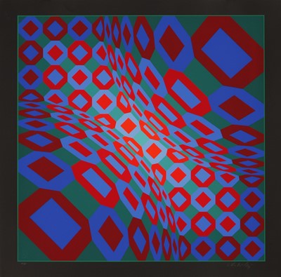 Lot 75 - Victor  Vasarely (Hungarian-French 1907-1997)