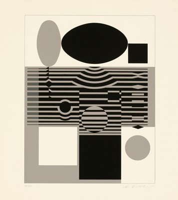 Lot 83 - Victor  Vasarely (Hungarian-French 1907-1997)