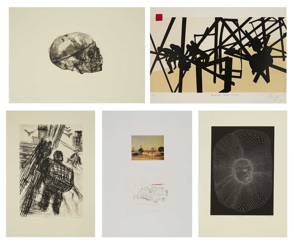 Click for high resolution Lot 101 - Joni Brenner; David Koloane; Dorothee Kreutzfeldt; Serge Nitegeka and Walter Oltmann (South Africa)