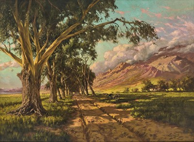 Lot 21 - Tinus De Jongh  (South Africa 1885-1942)