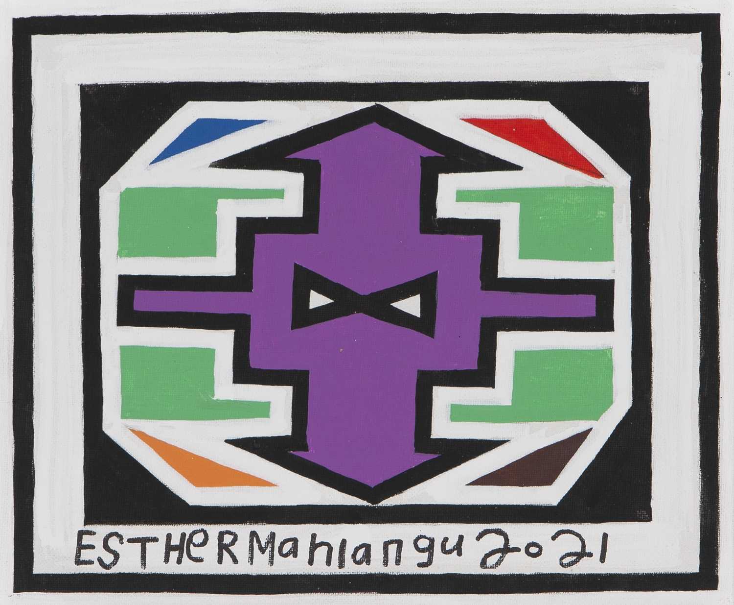 Lot 16 - Esther Mahlangu (South Africa 1935-)