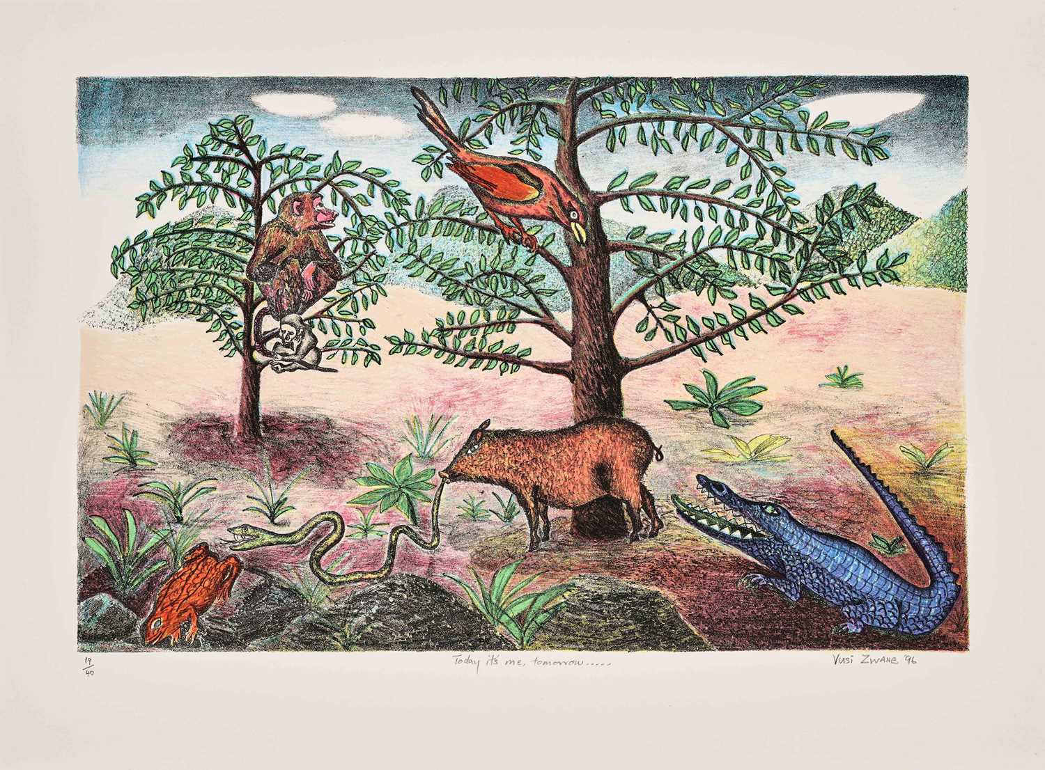 Lot 209 - Vusi  Zwane (South Africa 1957-)