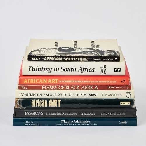 Lot 295 - Collection of African Art books