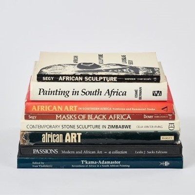 Lot 295 - Collection of African Art books