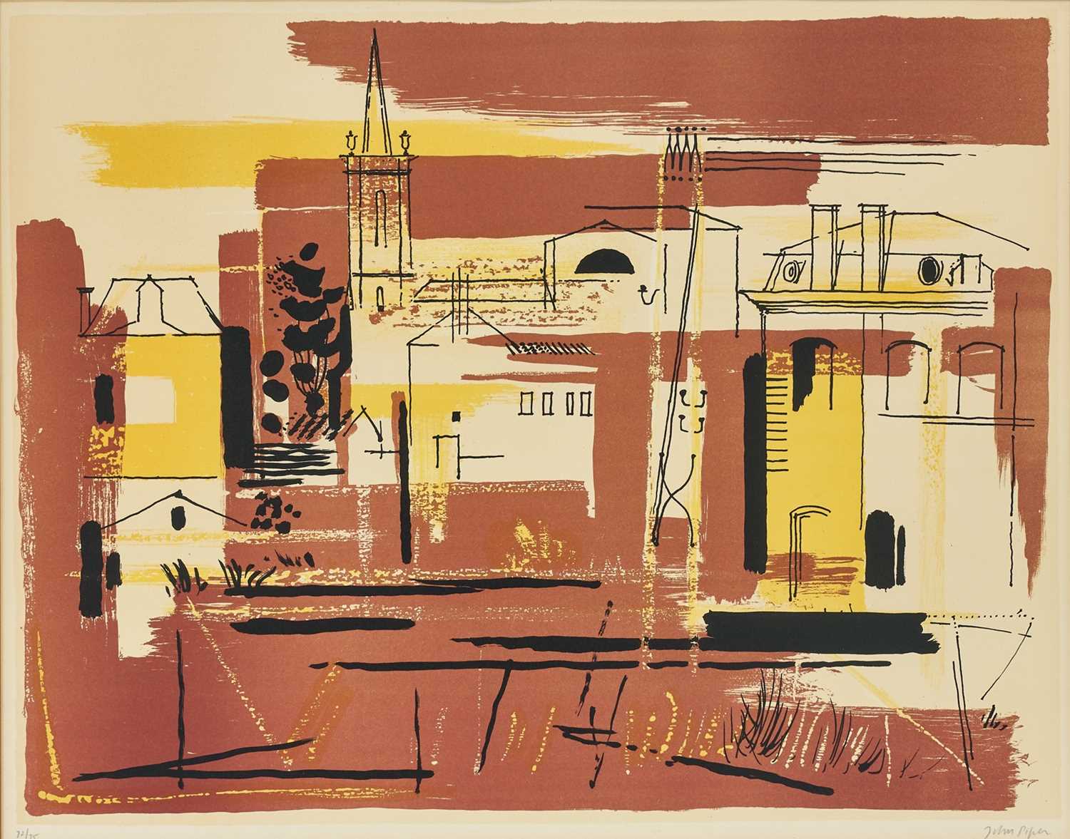 Lot 106 - John Piper (United Kingdom 1903-1992)