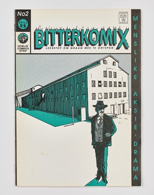 Lot 66 - A full set of Bitterkomix (1 to 18) and 7 others by Anton Kannemeyer and Conrad Botes