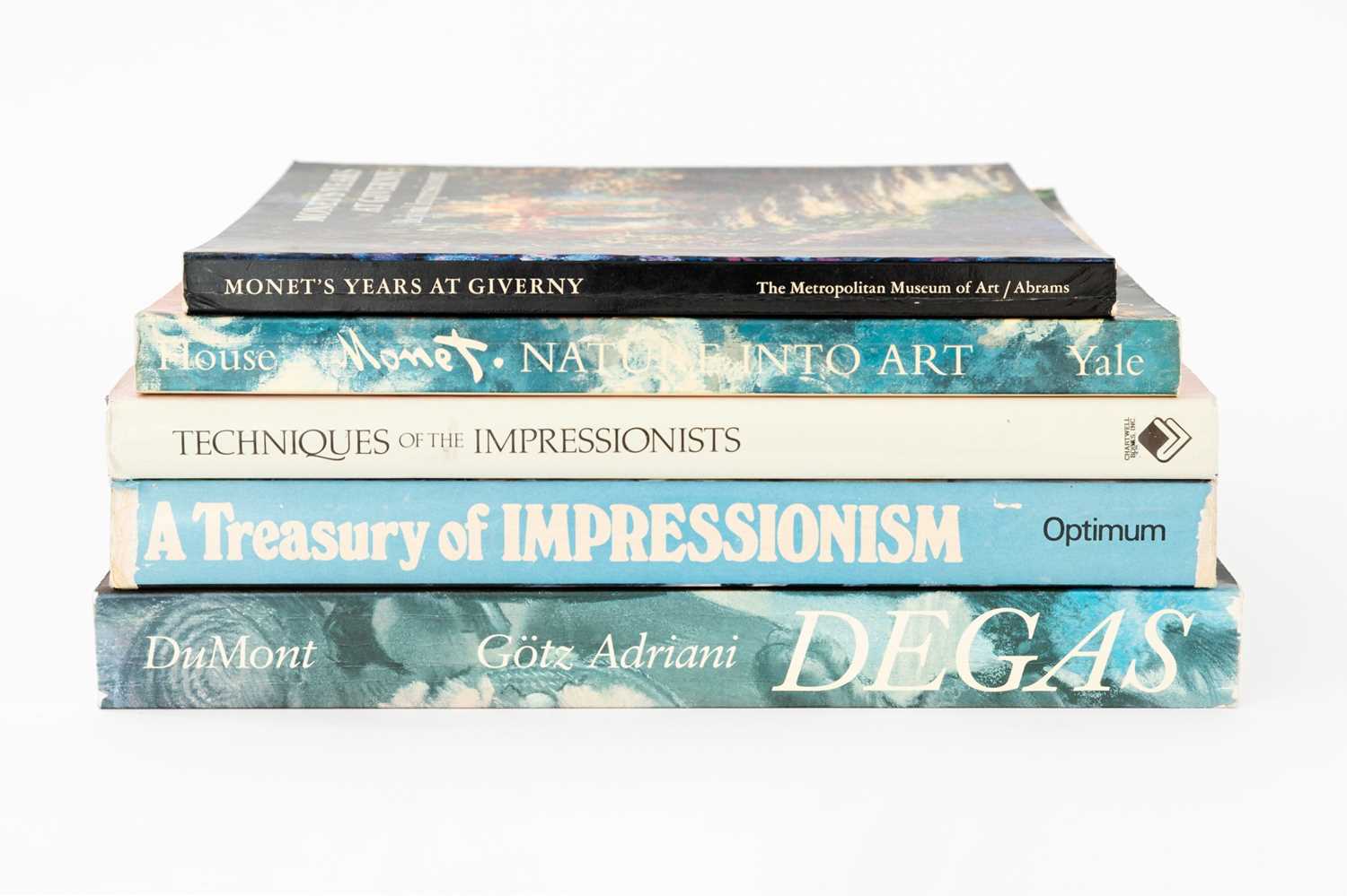 Lot 107 - A collection of books on Impressionism